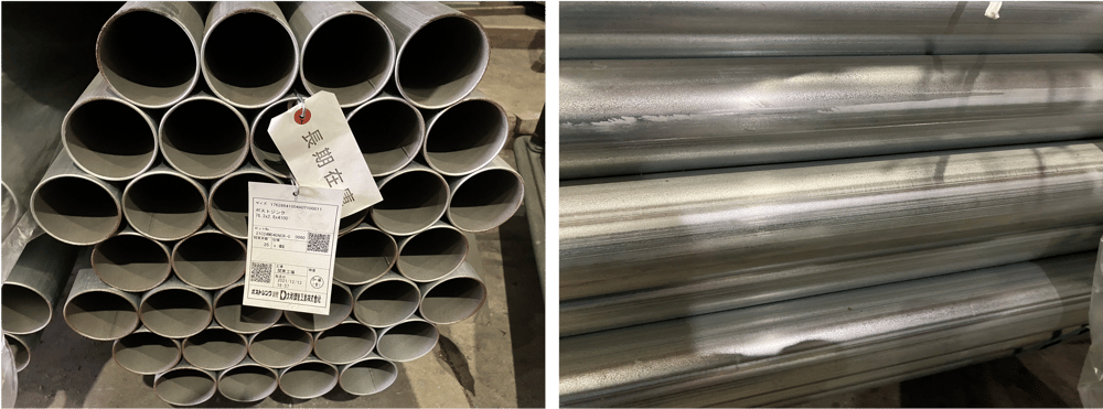 [正束]【No.18】2021年12月製造 標識管 PZ76.3x2.8x4,100