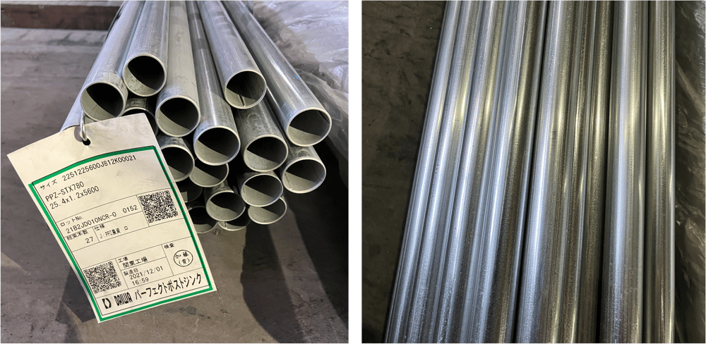 【No.9】2021年11月製造 農業資材 STXφ25.4 x 1.2 x 5,600