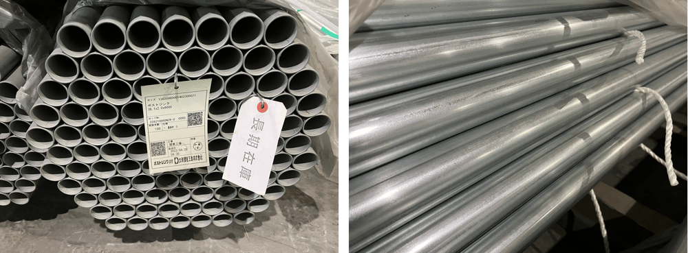 B.【JP】【No.149】2022年8月製造 農業資材 PZ 38.1x2.0x6,000 (912ピックアップ)2023012