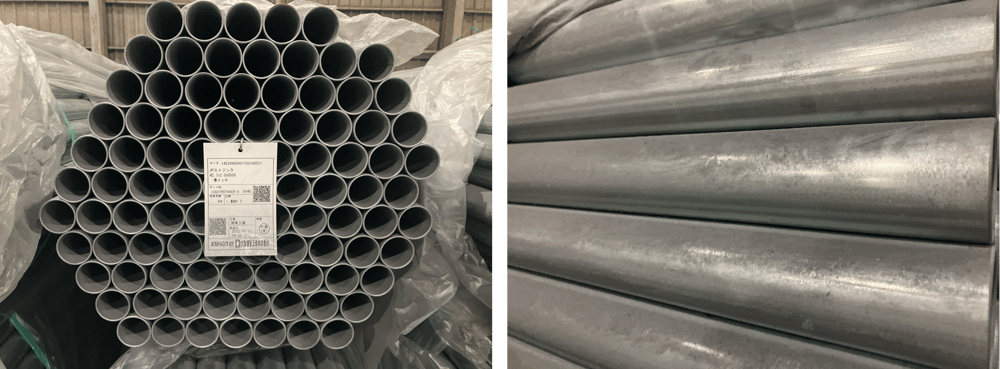 B.【JP】【No.183】 2023年8月製造 農業資材 PZ 42.7x2.0x8,500 (123ピックアップ)20241203