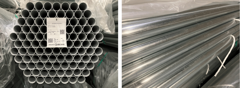 B.【JP】【No.44】2022年1月製造 農業資材 PZ 38.1x2.0x6,000 22.10.10-1