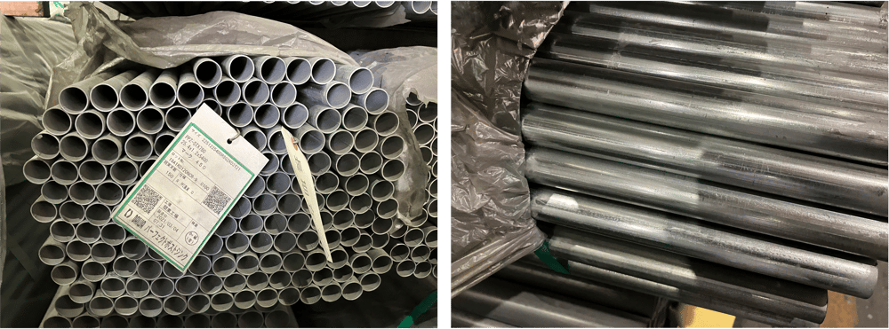 B.【JP】2019年10月製造 農業資材 PPZSTX 25.4x1.2x5,400 ピッチマーク-400mm 23.03.08  