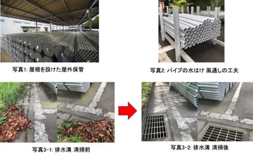 メッキパイプのゲリラ豪雨対策？！“凡事徹底”で当たり前を極める!!