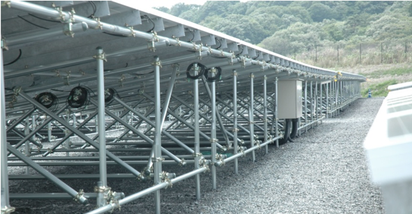 [JP][Blog]単管パイプを使った太陽光架台