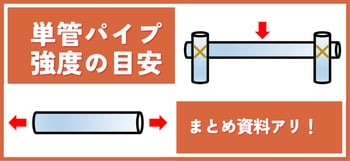 [JP]単管パイプ強度目安キービジュ