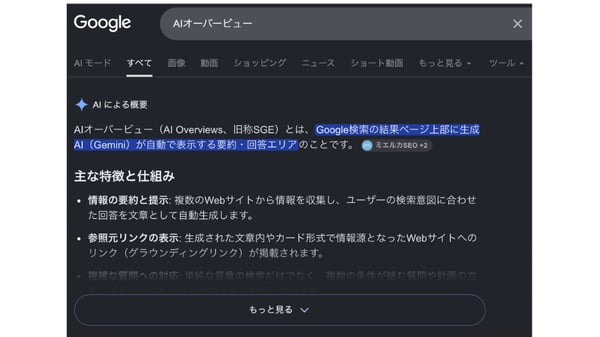 [JP]AIオーバービュー画像