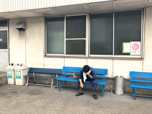 旧厚生棟前ビフォー