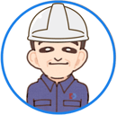 社長イラストヘルメット